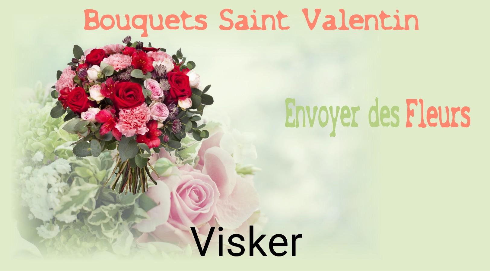 Roses de Saint-Valentin livrées à Visker